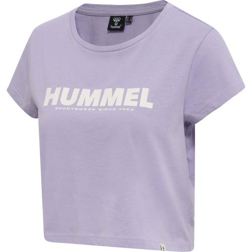 Hummel Hmllegacy Woman Cropped T-Shirt - heirloom lilac (Grösse: XS) von Hummel