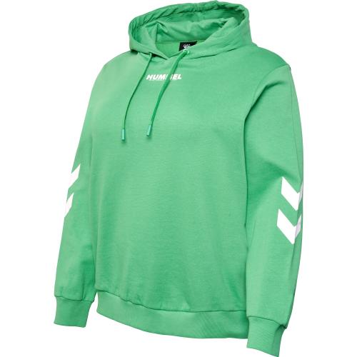 Hummel Hmllegacy Woman Hoodie Plus - green spruce (Grösse: 2XL) von Hummel