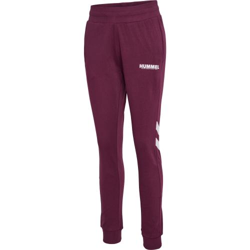 Hummel Hmllegacy Woman Tapered Pants - grape wine (Grösse: XL) von Hummel