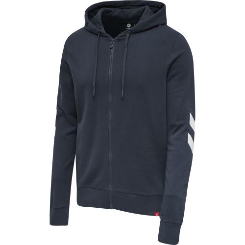 Hummel Hmllegacy Zip Hoodie Plus - blue nights (Grösse: 3XL) von Hummel