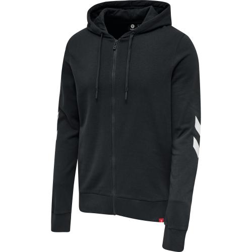 Hummel Hmllegacy Zip Hoodie - black (Grösse: 2XL) von Hummel