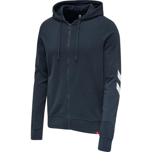 Hummel Hmllegacy Zip Hoodie - blue nights (Grösse: 2XS) von Hummel