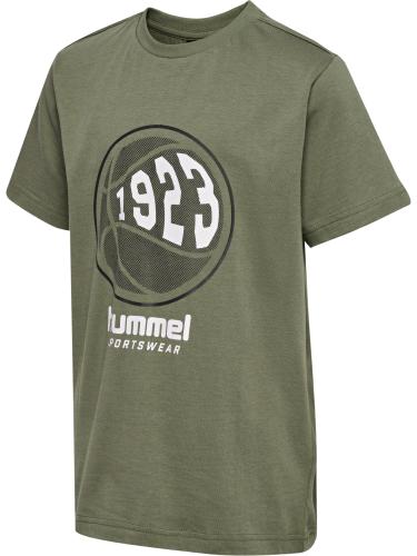 Hummel Hmlleo T-Shirt S/S - dusty olive (Grösse: 122) von Hummel