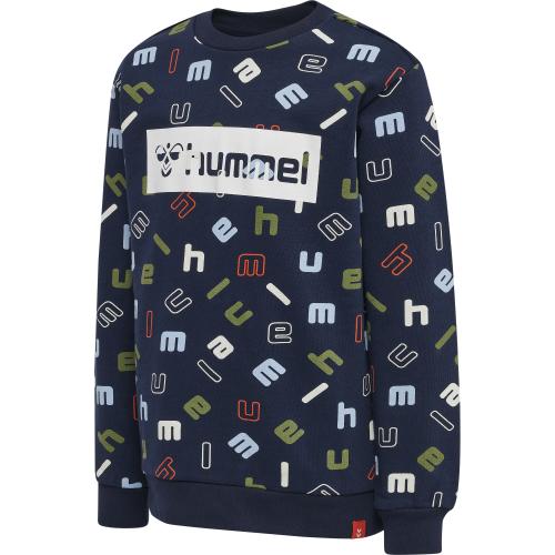 Hummel Hmlletters Sweatshirt - black iris (Grösse: 146) von Hummel