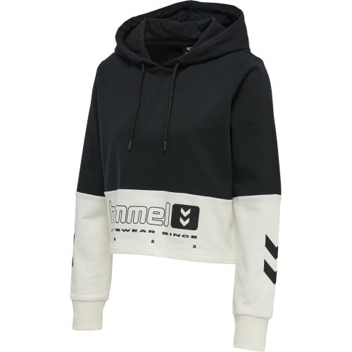 Hummel Hmllgc Mae Cropped Hoodie - black (Grösse: L) von Hummel