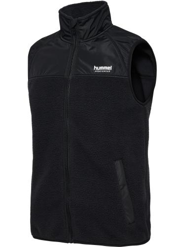 Hummel Hmllgc Malikat Fleece Waistcoat - black (Grösse: M) von Hummel