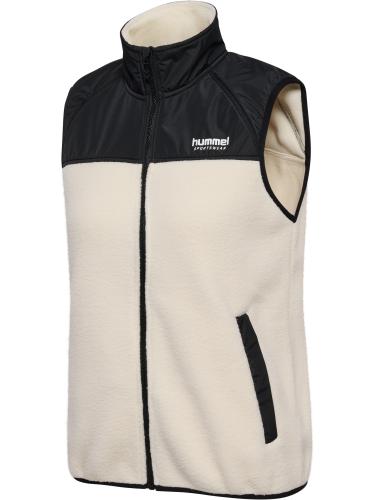 Hummel Hmllgc Malikat Fleece Waistcoat - tofu (Grösse: XS) von Hummel