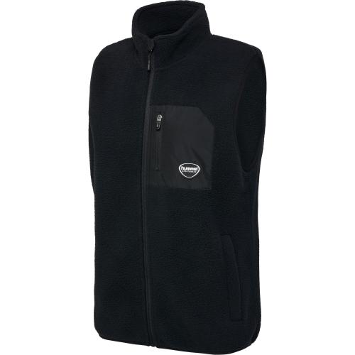 Hummel Hmllgc Oliver Fleece Waistcoat - black (Grösse: L) von Hummel