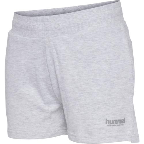 Hummel Hmllgc Senna Sweat Shorts - light grey melange (Grösse: M) von Hummel