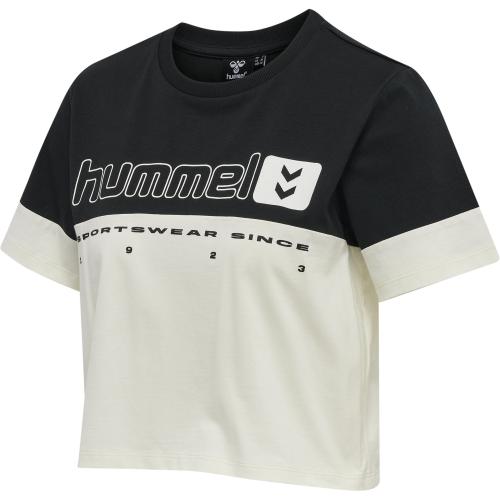 Hummel Hmllgc Siw Cropped T-Shirt - black (Grösse: L) von Hummel