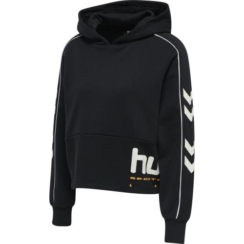 Hummel Hmllgc Yoko Cropped Hoodie - black (Grösse: S) von Hummel