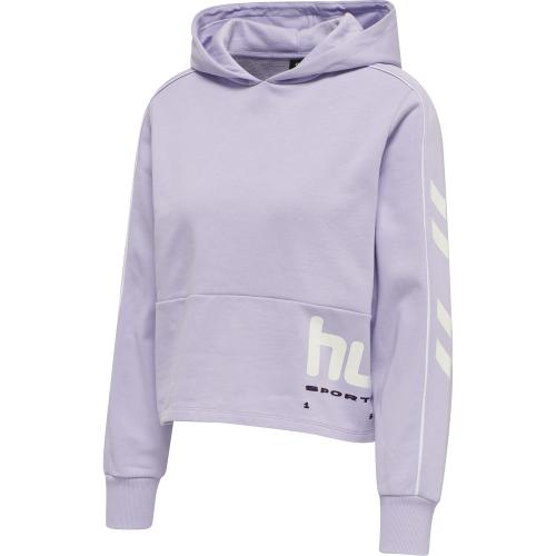 Hummel Hmllgc Yoko Cropped Hoodie - pastel lilac (Grösse: L) von Hummel