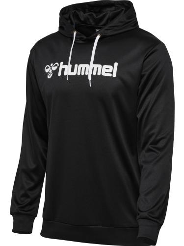 Hummel Hmllogo Hoodie - black (Grösse: M) von Hummel