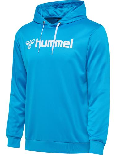 Hummel Hmllogo Hoodie - diva blue (Grösse: L) von Hummel