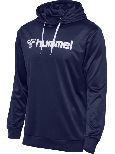 Hummel Hmllogo Hoodie - marine (Grösse: L) von Hummel