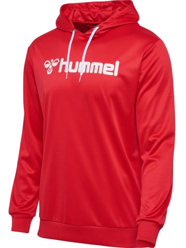 Hummel Hmllogo Hoodie - true red (Grösse: 3XL) von Hummel