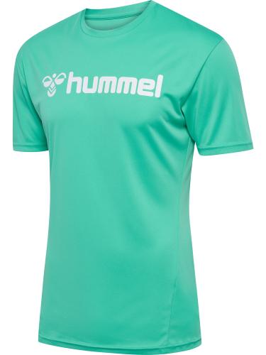 Hummel Hmllogo Jersey S/S - atlantis (Grösse: M) von Hummel