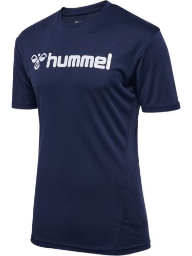 Hummel Hmllogo Jersey S/S - marine (Grösse: 3XL) von Hummel