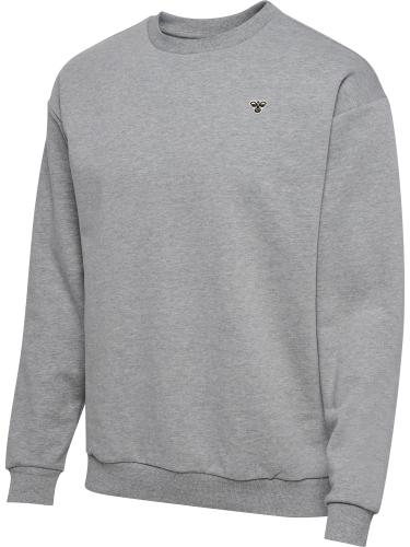 Hummel Hmlloose Crewneck Bee - grey melange (Grösse: L) von Hummel