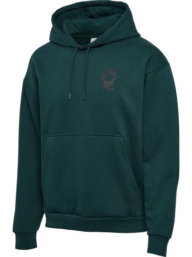 Hummel Hmlloose Hoodie Wrong Yellow - ponderosa pine (Grösse: XS) von Hummel