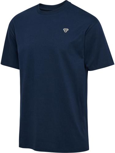 Hummel Hmlloose T-Shirt Bee S/S - dress blues (Grösse: XS) von Hummel