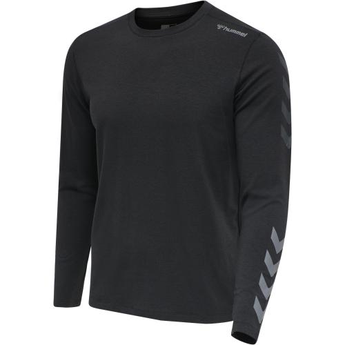 Hummel Hmlmace T-Shirt LS - black (Grösse: 2XL) von Hummel