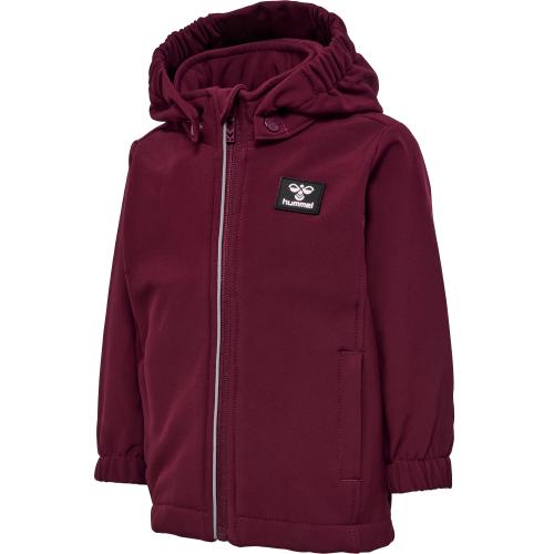 Hummel Hmlmars Tex Mini Softshell Jacket - windsor wine (Grösse: 92) von Hummel