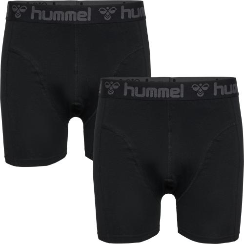 Hummel Hmlmarston 2-Pack Boxers - black/black (Grösse: M) von Hummel