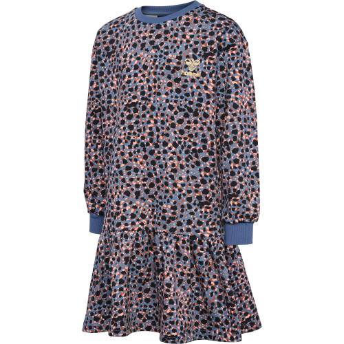 Hummel Hmlmejse Dress L/S - blue mirage (Grösse: 110) von Hummel