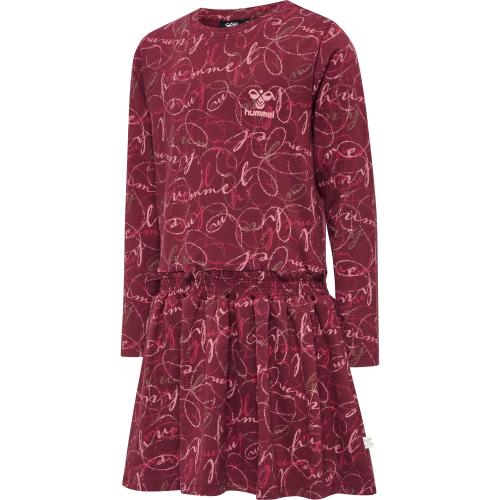 Hummel Hmlmerry Dress L/S - cordovan (Grösse: 110) von Hummel