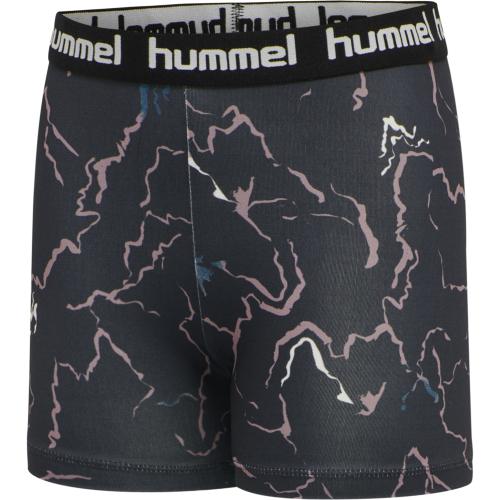 Hummel Hmlmimmi Tight Shorts - caviar/twilight mauve (Grösse: 110) von Hummel