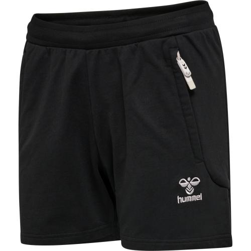 Hummel Hmlmove Grid Cot. Shorts Woman - black (Grösse: 2XL) von Hummel