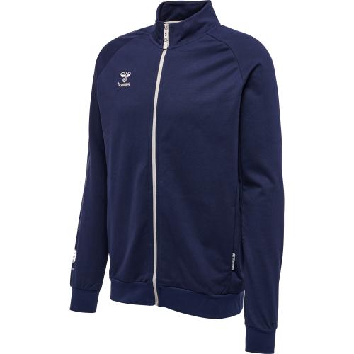 Hummel Hmlmove Grid Cot. Zip Jacket - marine (Grösse: 2XL) von Hummel