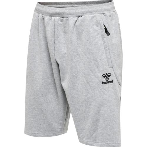 Hummel Hmlmove Grid Cotton Shorts - grey melange (Grösse: 2XL) von Hummel