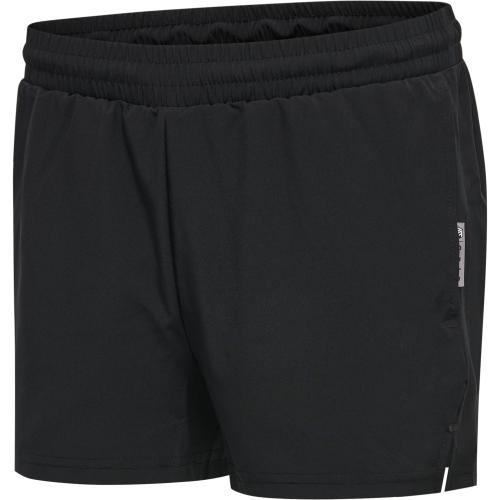 Hummel Hmlmove Grid Woven Shorts Woman - black (Grösse: 2XL) von Hummel