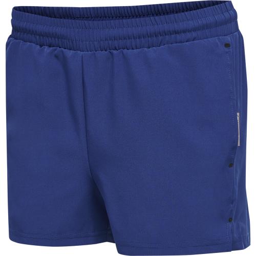 Hummel Hmlmove Grid Woven Shorts Woman - sodalite blue (Grösse: 2XL) von Hummel