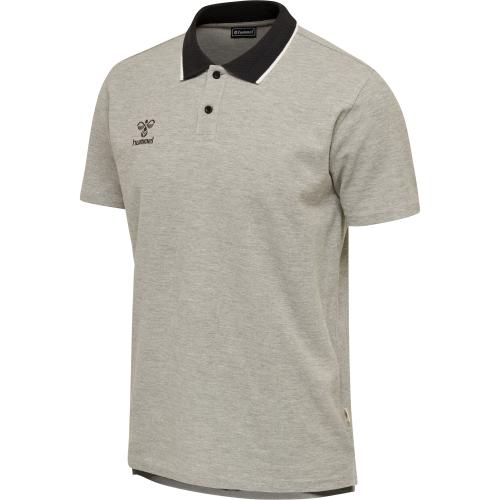 Hummel Hmlmove Polo - grey melange (Grösse: M) von Hummel