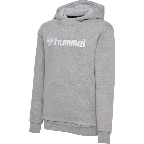 Hummel Hmlmover Cotton Hoodie Kids - grey melange (Grösse: 128) von Hummel