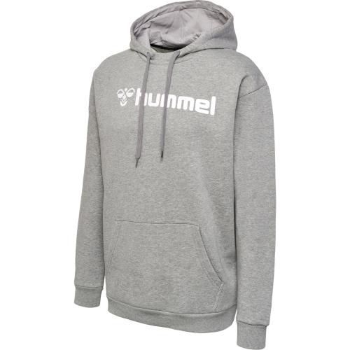 Hummel Hmlmover Cotton Hoodie - grey melange (Grösse: 2XL) von Hummel