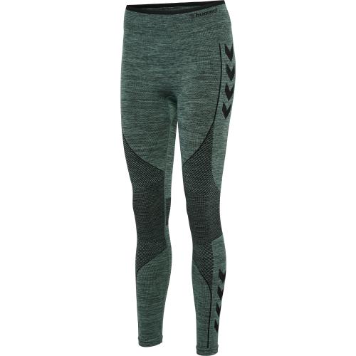 Hummel Hmlmt Aly Seamless Hw Tights - north atlantic/black melange (Grösse: XL) von Hummel