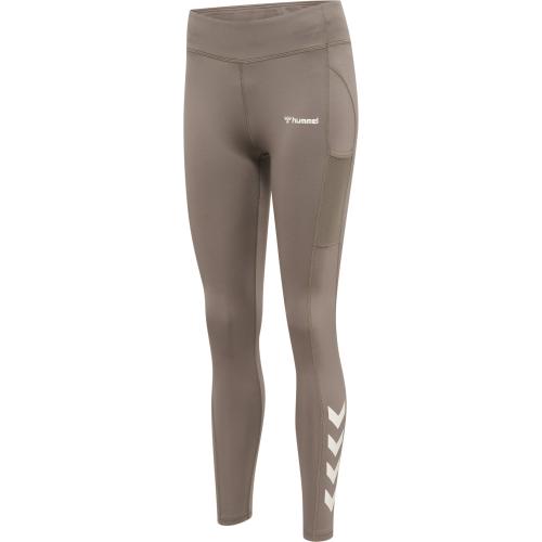 Hummel Hmlmt Chipo Mid Waist Tights - driftwood (Grösse: L) von Hummel