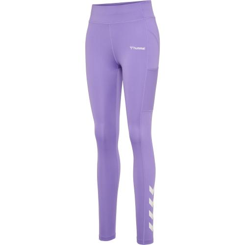 Hummel Hmlmt Chipo Mid Waist Tights - paisley purple (Grösse: M) von Hummel