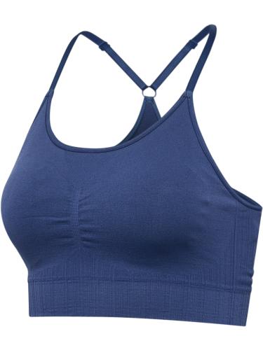 Hummel Hmlmt Define Seamless Padded Bra - blue indigo (Grösse: L) von Hummel