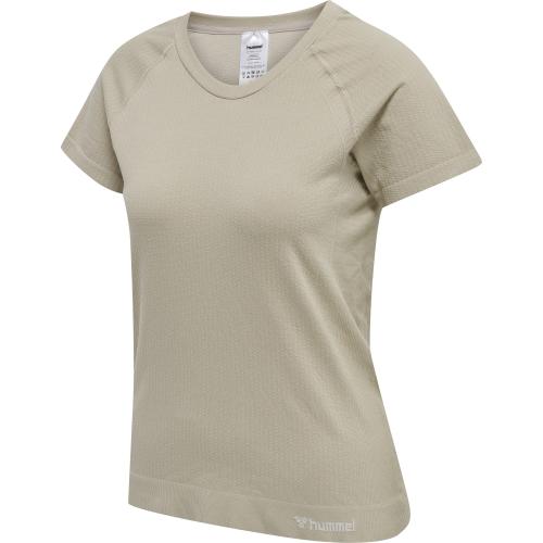 Hummel Hmlmt Flow Seamless T-Shirt - chateau gray (Grösse: L) von Hummel