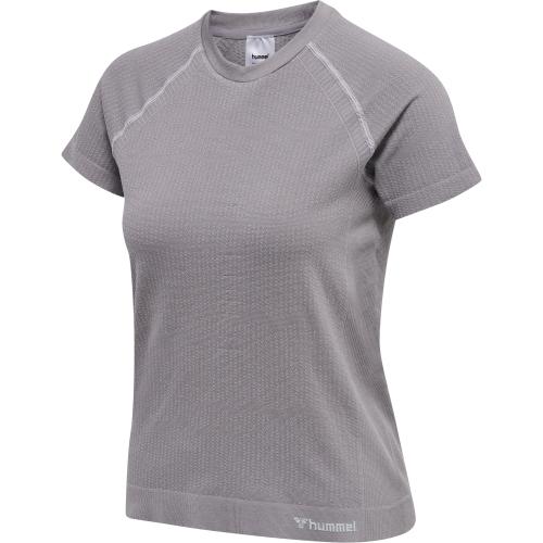 Hummel Hmlmt Flow Seamless T-Shirt - minimal gray (Grösse: M) von Hummel