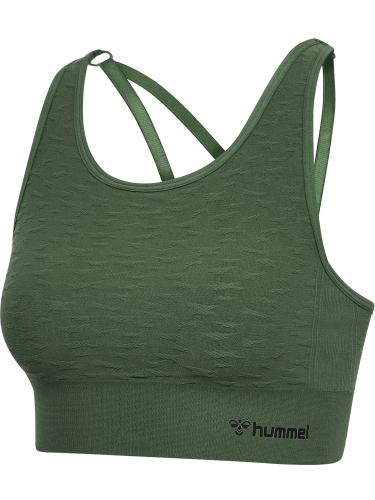 Hummel Hmlmt Focus Seamless Sports Top - climbing ivy (Grösse: XS) von Hummel