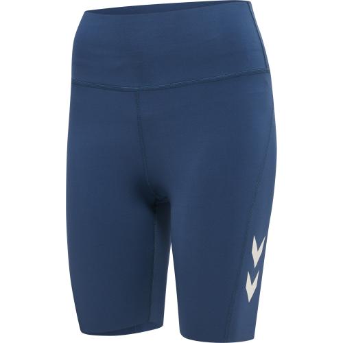 Hummel Hmlmt Grace Hw Tight Shorts - insignia blue (Grösse: M) von Hummel