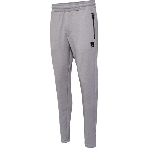 Hummel Hmlmt Interval Tapered Pants - grey melange (Grösse: S) von Hummel