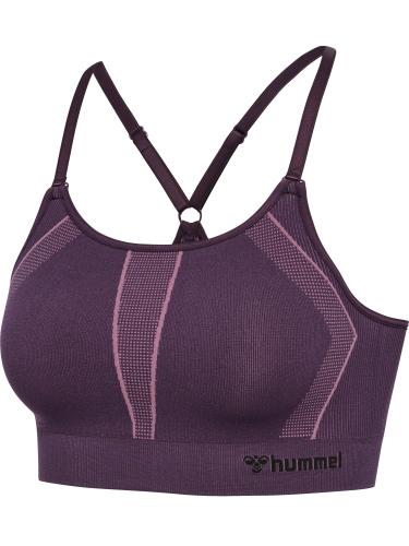 Hummel Hmlmt Power Seamless Sports Bra - plum perfect (Grösse: L) von Hummel