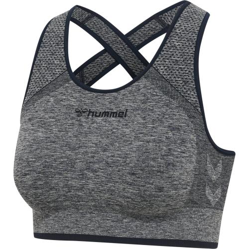 Hummel Hmlmt Una Seamless Sports Top - blue nights melange (Grösse: XS) von Hummel